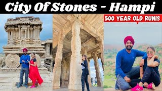 Hampi Places to Visit | Tourist Places Hampi Karnataka| Punjabi Travel Couple | Ripan \u0026 Khushi