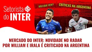 INTER: A POSSIBILIDADE DE WILLIAM, SEGUEM TENTANDO CONDICIONAR A ARBITRAGEM E IRALA CRITICADO