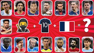 (FULL 14)Guess JERSEY SONG and TRANSFERS of Football Players| Ronaldo Messi Halaand Mbappe Neymar