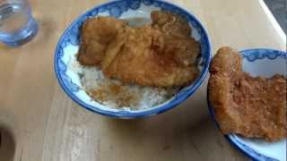 名物、わらじかつ丼を食べに埼玉県小鹿野町の安田屋へ　2012/05/04