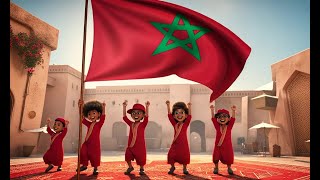 Morocco National Animation kids song / أغنية الأطفال الوطنية المغربية