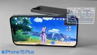 Best GAMING Phone!? iPhone 15 Plus Genshin Impact FPS Gaming Test