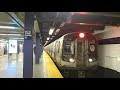 ⁴ᴷ c trains to world trade center on the e line