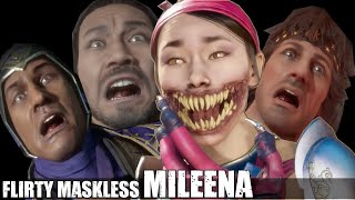 Mileena FLIRTS & Roasts Everyone (Who Roasts & Teases Mileena the Best? - All Intro Dialogues MK 11)
