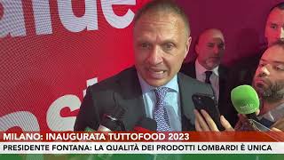 Milano: inaugurata 'Tuttofood 2023'