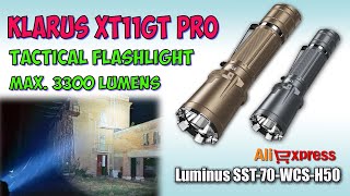 KLARUS XT11GT Pro 3300Lm SST70 ♦ Обзор, замеры, ночные тесты. Full  review.