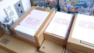 【プレバン祭り】ダークドライブも到着ッ！月末恒例のプレバン荷物の大量買い開封レビュー！