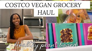 Costco Vegan Grocery Haul - plant based grocery shop with me at Costco