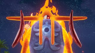 One Piece Odyssey - Fire Colossus Boss Fight