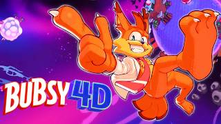 Bubsy 4D - Full Game 100% Walkthrough