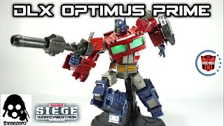 Threezero DLX Transformers WFC Siege Optimus Prime