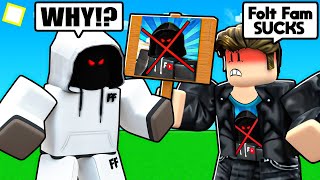 I Found My BIGGEST HATER, So I Did This.. (Roblox Bedwars)
