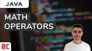 Math Operators | Java Tutorials For Beginners