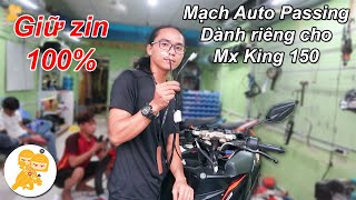 Hướng Dẫn Lắp ĐÈN TRỢ SÁNG Cho Xe MxKing150 Bắng Mạch Auto Passing  - Xe Ôm Shop