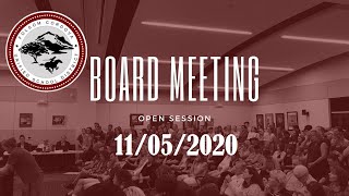 FCUSD Board Meeting 11/05/2020 - Open Session