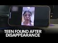 Alicia Navarro talks to police after being found safe nearly 4 years later