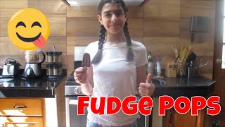 How to Make Fudgesicles at Home by Sabrina| The Frugal Chef Junior