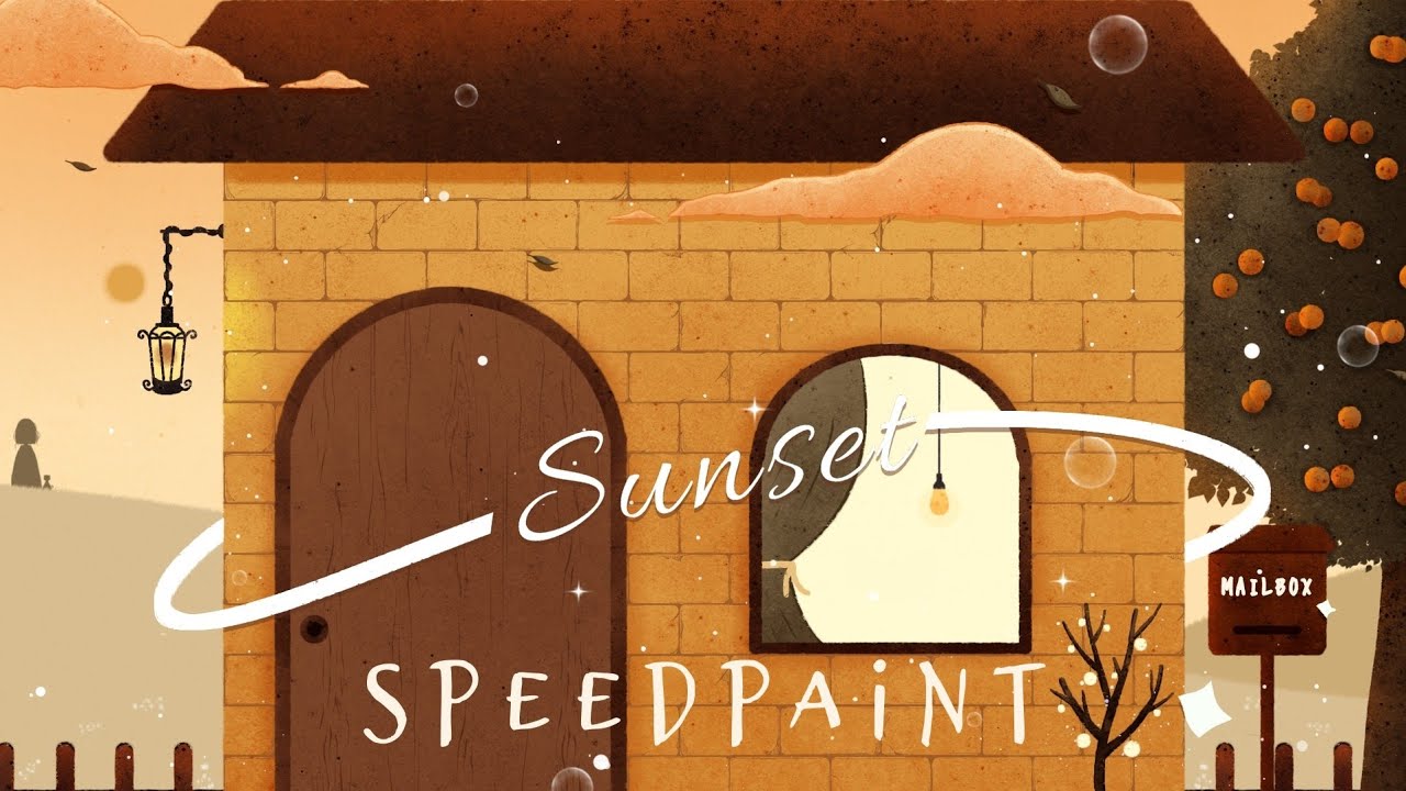 Sunset Speedpaint Youtube