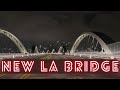 Tesla ASMR Los Angeles City Drive: Exploring the New 6th Street Bridge