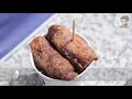 수수부꾸미 millet pancake korean street food 서울 광장시장 길거리 음식