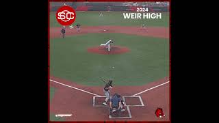 2024 ⚾ Hayden Hicks 2-run Double 🆚 Weir High - Steubenville Big Red #Baseball