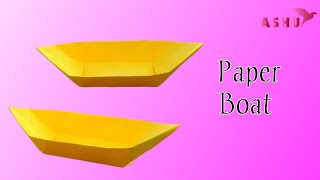 DIY Paper Boat | How To Make a Paper Boat That Fold Step By Step | Easy Origami Boat