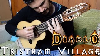 TRISTRAM VILLAGE (Diablo Soundtrack) - Fingerstyle Guitar (Marcos Kaiser)