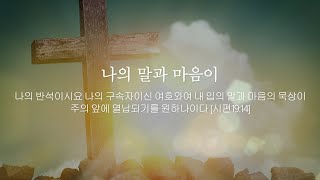 나의 말과 마음이 한시간듣기 - 홀리씨즈