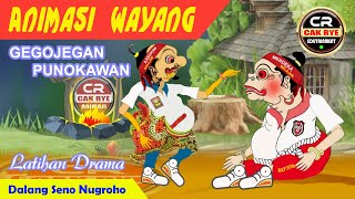 Animasi Wayang Lucu Gegojegan Punokawan Latihan Drama Rama Shinta Dalang Ki Seno Nugroho