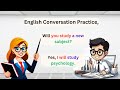 English conversation practice project English podcast shadowing  phrasal verbs conversation 2024