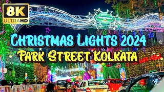 Park Street Kolkata Christmas Lights 2024 | Festive Magic in India