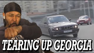 Georgia's BMW M5 STREET DRIFTING! Giorgi Tevzadze \u0026 Eric Davidovich | REACTION!!!