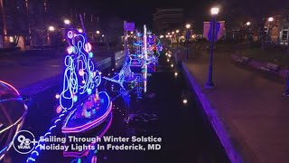 Sailing Through Winter Solstice | Holiday Lights In Frederick, Maryland