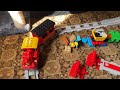 lego duplo dampfeisenbahn und zubehör im review lego 10874 10872 10882