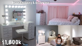 $1,800 Room Makeover (shopping & decorating)
