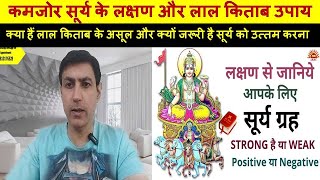 कमजोर सूर्य के लक्षण और लाल किताब उपाय|Symptoms of Weak Sun \u0026 Lal Kitab Remedies|Lal Kitab Astro