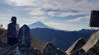 2020-12-13　山梨百名山　釈迦ヶ岳·黒岳　ゆるフワ登山😄