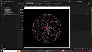 Python Turtle Graphics Tutorial | Rainbow Circle Pattern