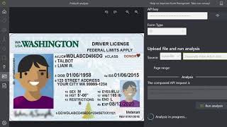 How to extract information from a picture of an ID using Azure Computer Vision, Form Recognizer Tool