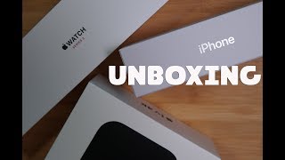 iPhone 8, Apple TV 4k and Apple Watch S3 Unboxing