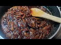 শুকনো আমের আচার dry mango pickle bangla yummy with noob