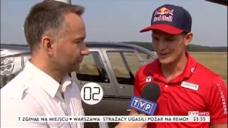 Thomas Morgenstern w Zielonej Górze (15.08.2015)