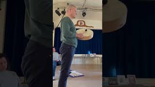 Drum meditation with shamanic drum