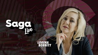 #SagaLive Lorena Bobbitt con Adela Micha