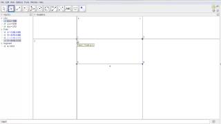 Geogebra Rectangle Construction
