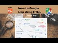 ASMR Programming - How To Insert a Google Map Using HTML CSS - No Talking