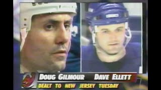 Molson Leaf Hockey on Global - Doug Gilmour Trade - Feb 26th, 1997