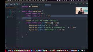JAVA BASICS - INTEGERS, DOUBLES & MODULO