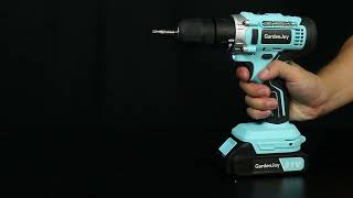 How To Install GardenJoy Drill Accessories?