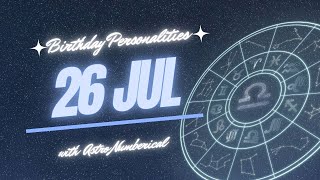 26 July Zodiac Horoscope: Birthday Personality & Traits Revealed
